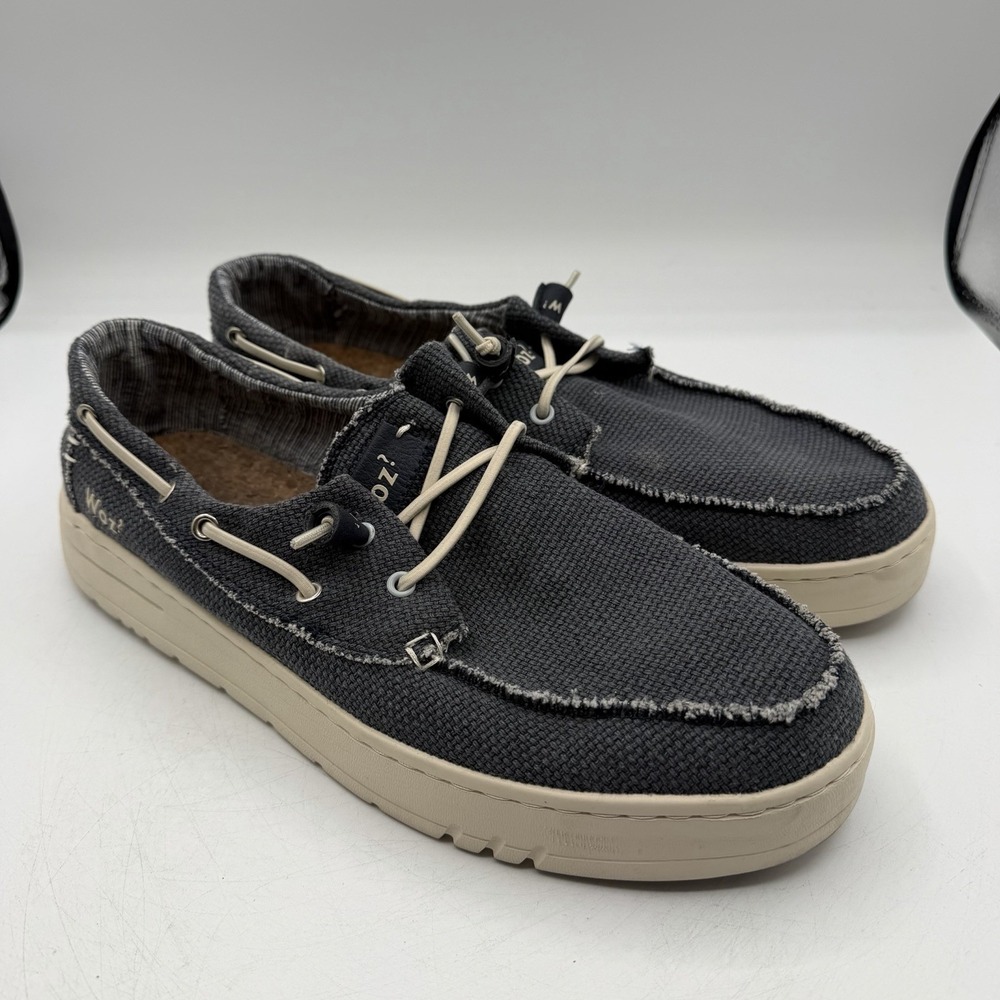 WOZ Jaems Grip Slip‎ On Shoes Mens Sz 13 Bold Navy Blue